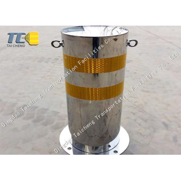Stainless Steel 304 Driveway Safety Retractable Bollard