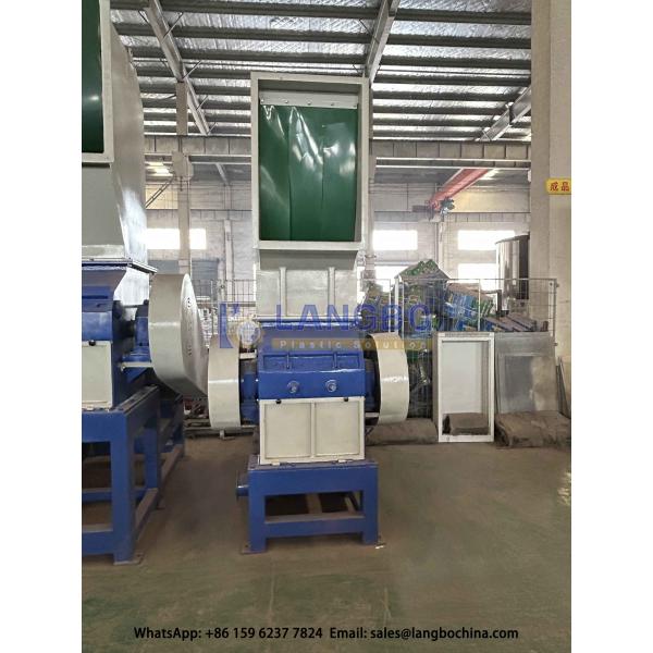 Industrial Heavy-Duty Plastic Bottle and Bag Crusher Machine