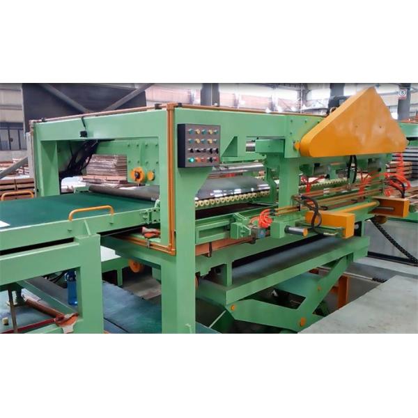 High Speed Light Gauge Cut To Length Line Machine For Steel Sheet 25pcs X 2m