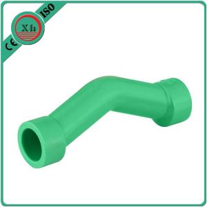 China Practical PPR Plastic Fittings Bypass Bend , Short Radius Inspection Bend Pipes on sale