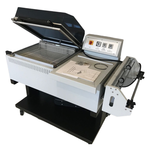 Hipac Semi-Automatic Shrink Wrapping Machine with 500-800pcs/hr Efficiency and 110V/220-240V Power Supply