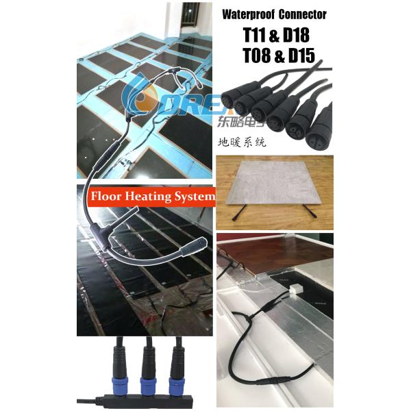 DREAM-START M15 2Pin 3Pin Circular Waterproof Connector Dust Cap Circular Connector Water Proof Cap