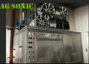 Buy cheap AGSONIC Car Wash Ultrasonic Tire Cleaner Machine With Pneumatic Lift product
