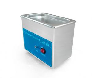 China Heated Ultrasonic Glasses Cleaner With Mechanical Control Small Capacity on sale