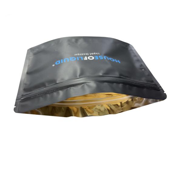 EU Standards Custom Design Printed Cigar Tobacco Leaf Pouch With Ziplock Packaging
