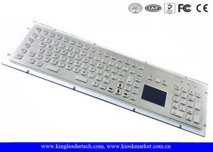 Buy cheap Fn Key And Number Keypad Dust-Proof Industrial Keyboard With Touchpad Liquid-Proof In PS/2 Or USB Interface product
