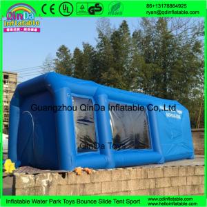 Buy cheap QinDa inflatable paint booth,inflatable spray booth,inflatable car spray/paint tent for sale product
