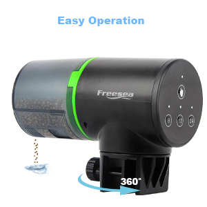 Vacation Timer Aquarium Automatic Feeder For Electric Adjustable Fish Food Dispenser
