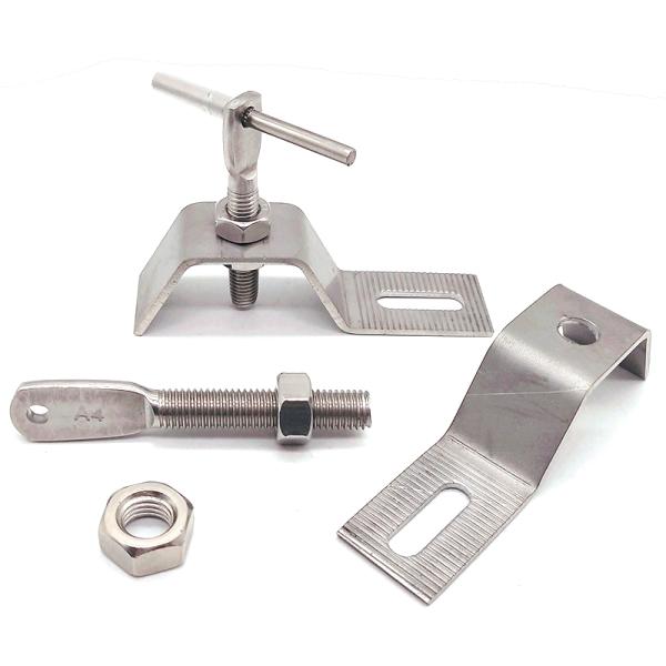 ASTM Stainless Steel 304 306 Mounting Stone Cladding Z Anchor
