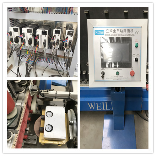 Coating Deletion Insulating Glass Machine With Panasonic Servo Control System