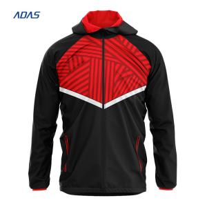 Waterproof Full Dye Sublimation Hoodies Baseball Windbreaker Jacket