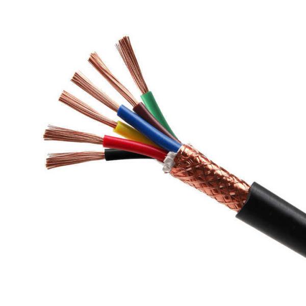 Round Wire Copper Core XLPE Insulated Control Cable PVC Sheath 0.16mm Multi Core