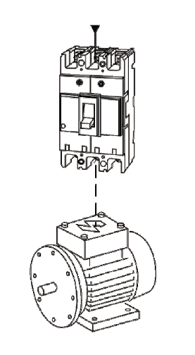 2P / 3P Standard Magnetic Type Molded Case Circuit Breaker AC600V 10A 16A 20A 32A 40A 50A 63A