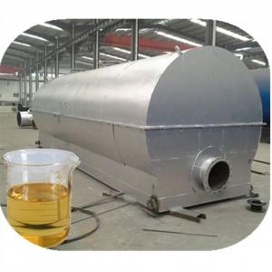 China Continuous Vacuum System Used Motor Car Oil Refining Plant for Recycling Waste Oil on sale