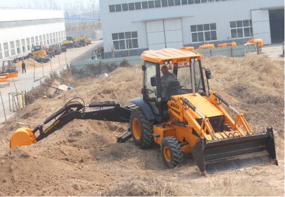 backhoe loader