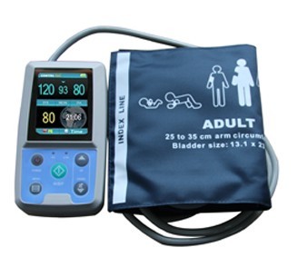 24 Hours Diagnostic-tool Digital Upper Arm Blood Pressure Monitor ABPM50 Recording Data Automatic Pressurization