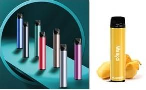China 50mg Salt Nicotine Vaped Disposable Electronic Cigarette Frozen Pineapple Flavors on sale