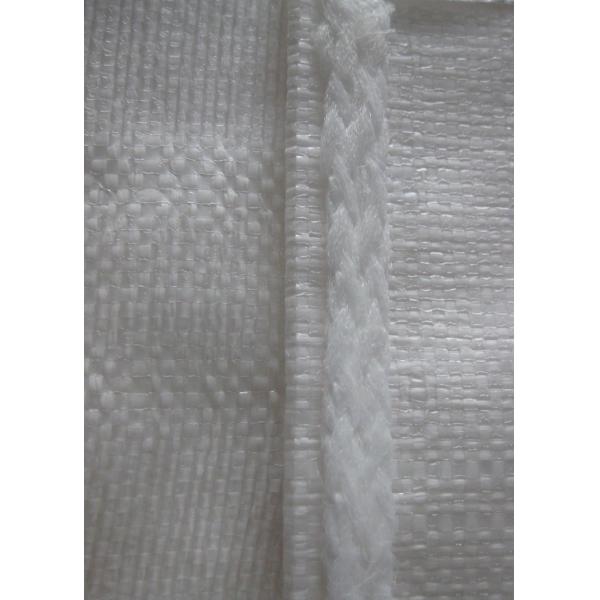 Sift-proofing 4-Panel baffle bag , Industrial 1 Tonne Bulk Bags with filler cords