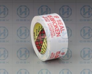China Security Void Tape / Printed Packing Tape Resistance Based Material on sale