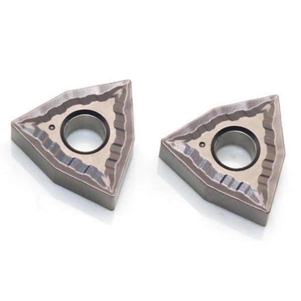 WNMG080404 Cermet Inserts For Replace TN60 NX2525 , Turning Tool Inserts