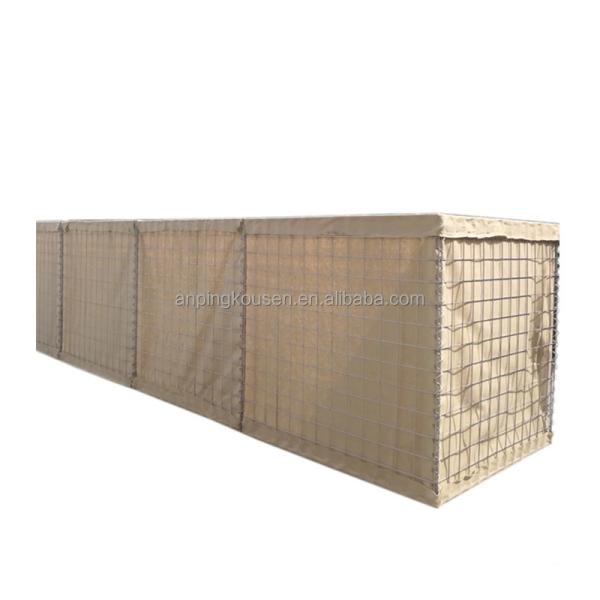 Defensive Fence Wall Welded Mesh Galvanized Gabion Basket for Emergency Flood Barrier