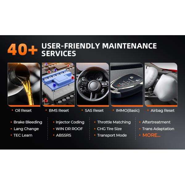 OTOFIX D1 PRO Car Diagnostic Tool with Advanced ECU Coding Bidirectional OE Full System Diagnostics DoIP/CANFD Key Progr