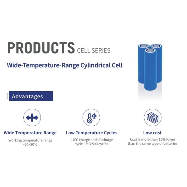 3.7V 1000mAh-3000mAh Wide Temperature Battery