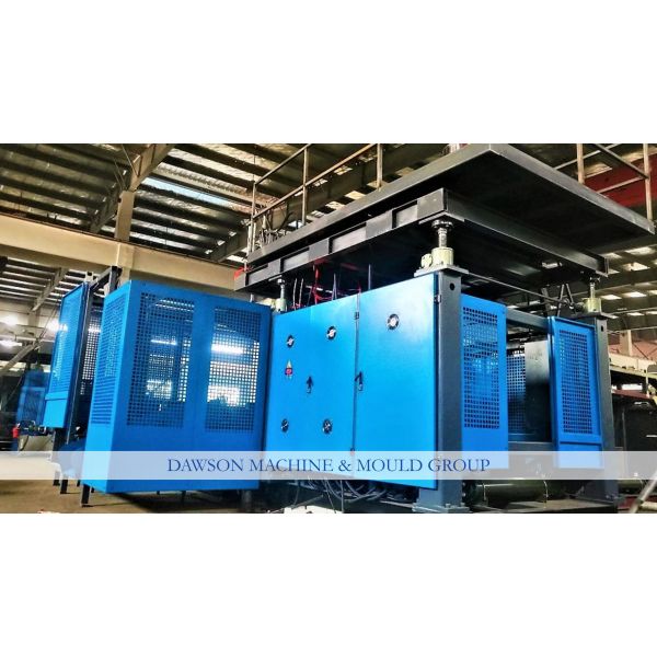 660 mm Mold Platen Size 67 kw Power Jerry Can 20l 25l HDPE Plastic Tank Container Drum Extrusion Blowing Moulding System