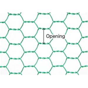 Buy cheap Anti Erosion Reverse Weave 30m Hexagon Metal Mesh product