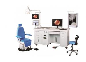 China 2pcs Tray Sinoscope ENT Treatment Unit With Doctor Stool on sale