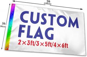 China Custom Flag Personalized Flags Add Your Design Here Outdoor Decorative Flag 3x5Ft Create Your Own Picture Text on sale