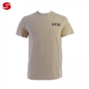 Buy cheap AMF Long Printed Cotton Military Tactical Shirt Round Neck Polo T Shirt product