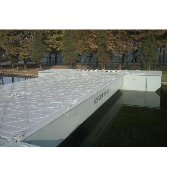 L6m Passage Tempoary Floating Bridge Steel Trestle Bridge