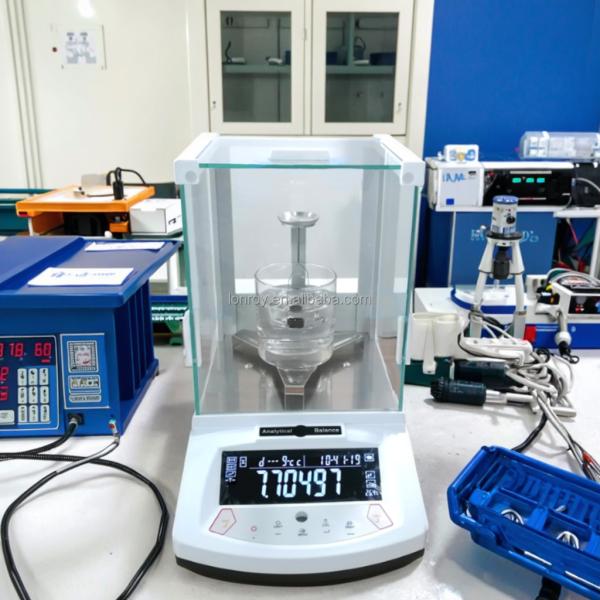 ISO 1183 ASTM D792 Density Tester Plastic Materials Geomembrane Relative Density Test Equipment