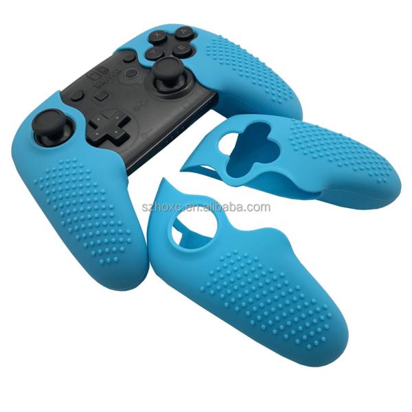 HOXC Nintendo Switch Pro Controller Non-Slip Grip , Split Design Silicone Shell Cover Compatible with Switch Pro Controller