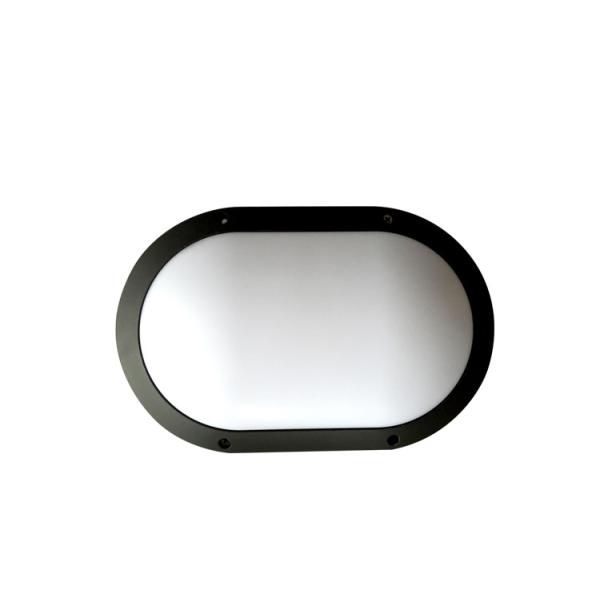 Black housing Epistar chip led outdoor bulkhead lights high brightness
