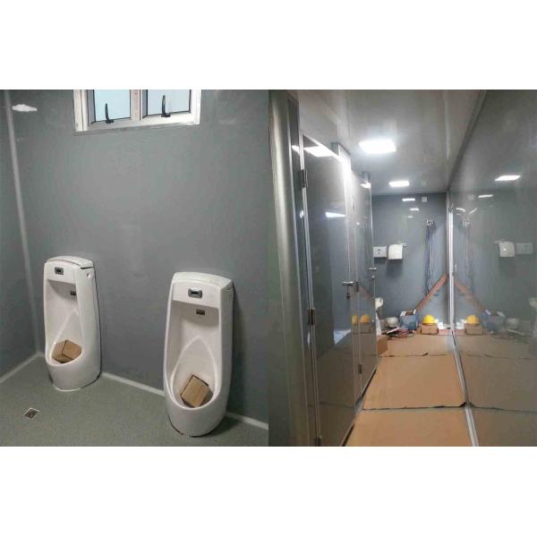 Prefab Portable Toilet Container Modular Mobile Public Wc CE Certified