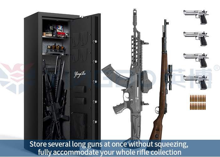 High Security Gun Safe Cabinet Secure Safe Box Coffre-fort for Home Office Hotel Room