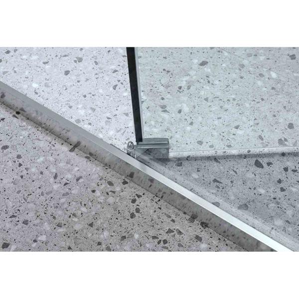 900x900 Shower Enclosure 6/8mm Tempered Glass And Alum Frame With Chromed For Stylish