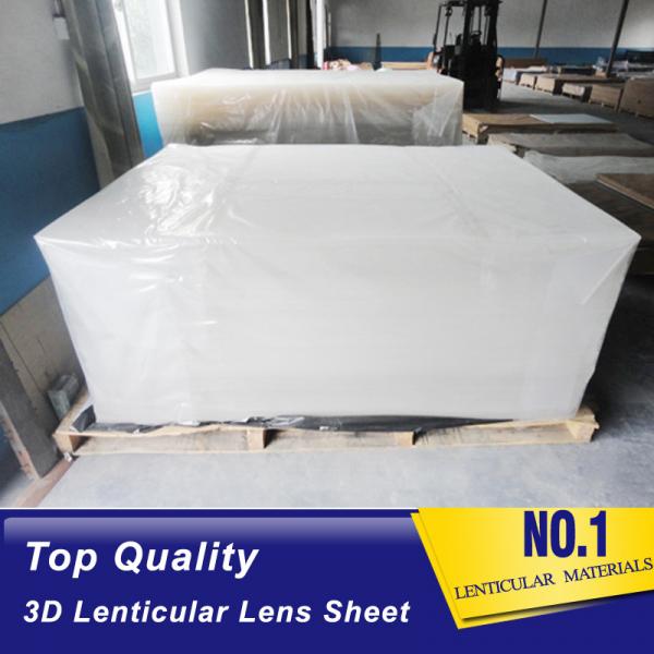 PS thick LENTICULAR MATERIAL SHEET 25 lpi 4mm thickness lenticular for uv flatbed printer and inkjet print
