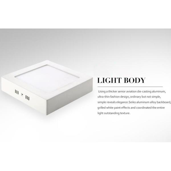 Easy Install Surface Mounted Office Lighting , High Lumen Ceiling LED Lights For Home