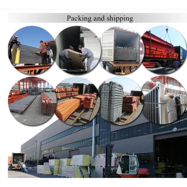 High Strength Designed Prefab Steel Structural Frame Warehouse Workshop Building