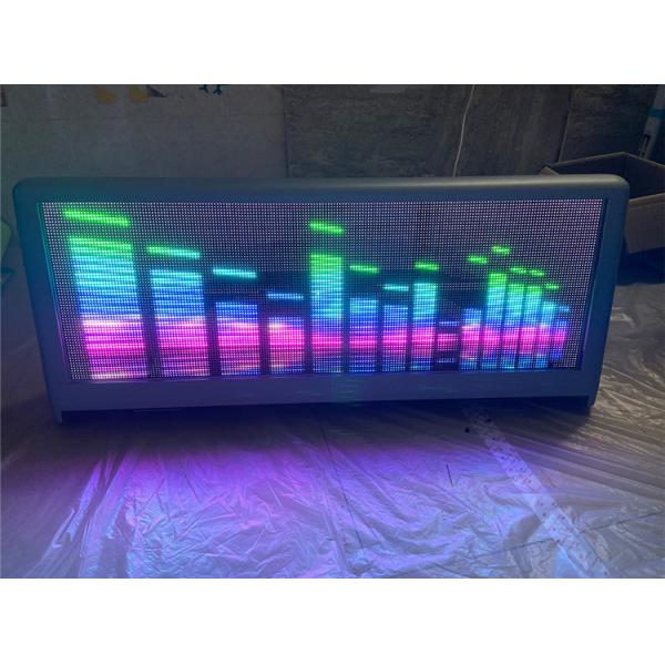 1920hz Refresh Rate 4G GPS P3 HD Taxi Top LED Display