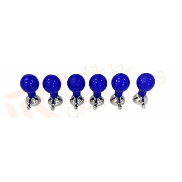 Ecg Suction Electrodes Blue CE And ISO 13485 Certification Copper Conductor