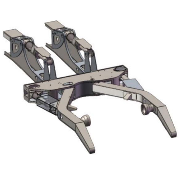 High Efficiency Excavator Clamp Arm with Adjustable Boom and Large Diameter Cylinders for Car Dismantling