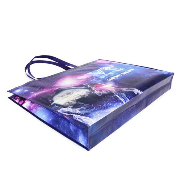 Practical Laminated Non Woven Reusable Bags Presents / Goodies Packing Use