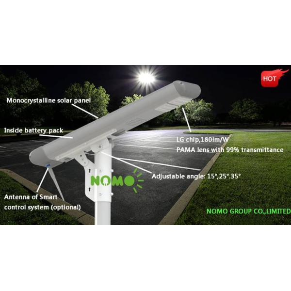 Multifunction Smart Solar Panel Street Lights HP-2000 With MPPT Controller
