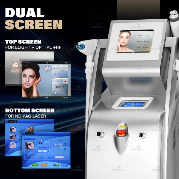 Picosecond Laser IPL Laser Hair Removal Machine with Multiple Languages Logo