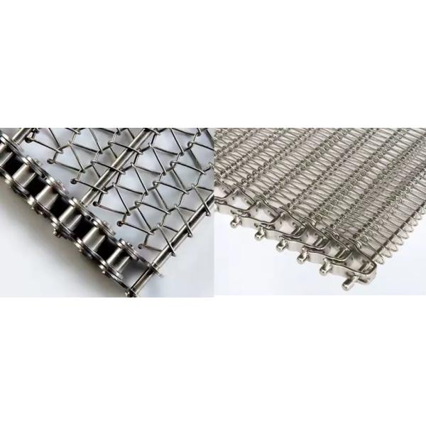 Pizza Oven 304 Stainless Steel Wire Mesh Conveyor Belt For Baking