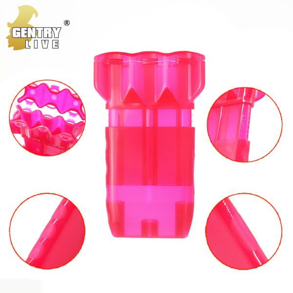 Custom High Quality Adjustable Color Transparent Plastic Dart Case